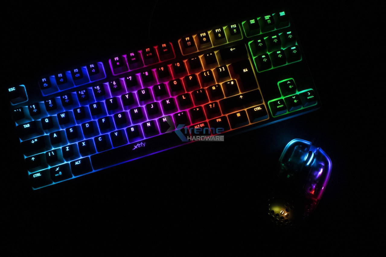 Xtrfy K4 RGB TKL Retro Edition LED 6 84635